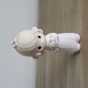 Precious Moments Vintage Rare 1983 Brides Maid Retired Wedding Gift Cera…